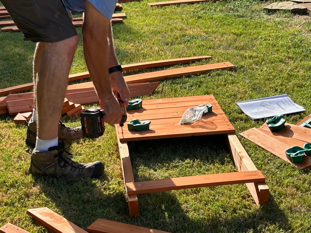 Outdoor Playset Assembly